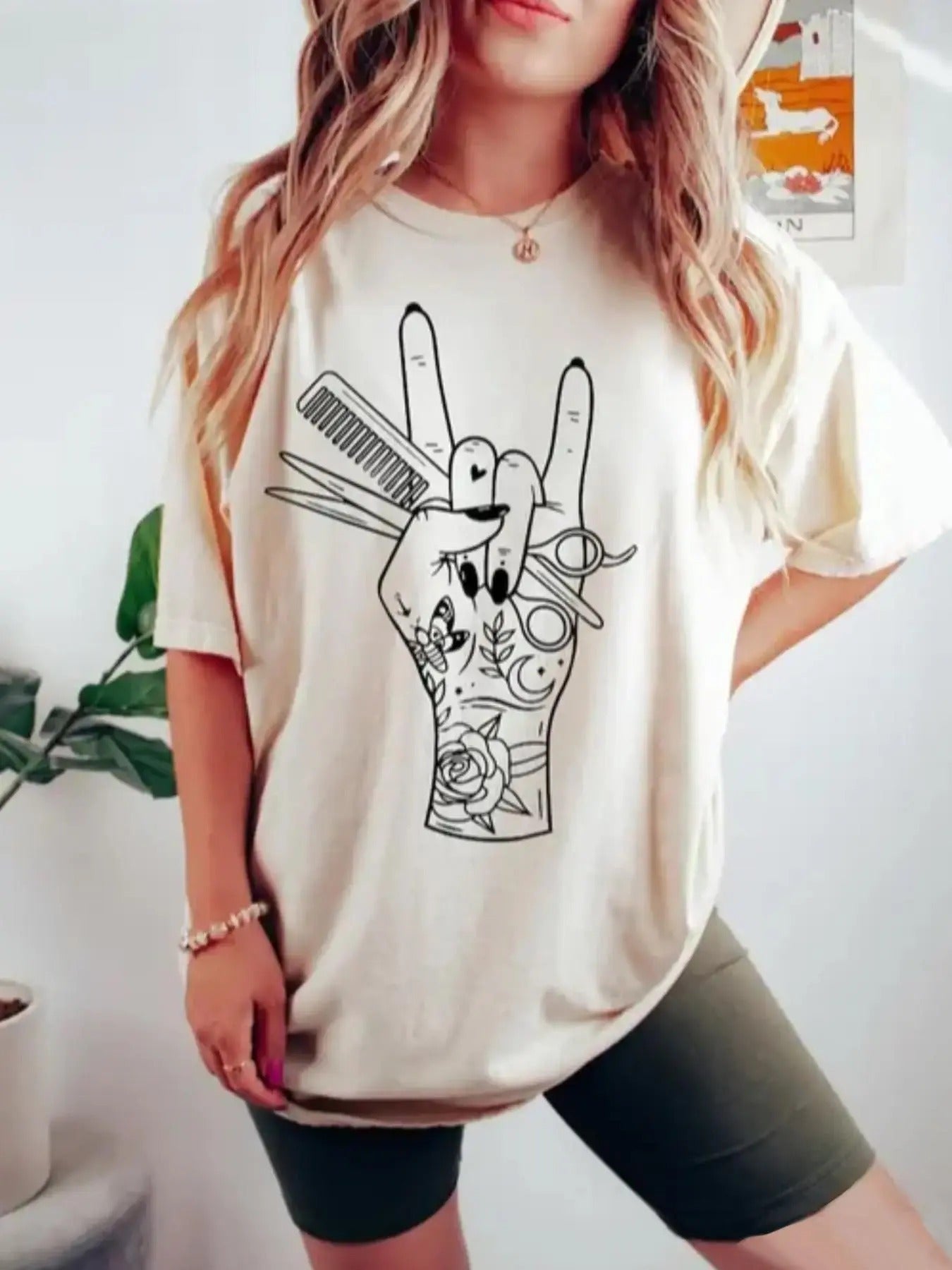 Unisex Women'WB shield Round Neck Drop Shoulder Graphic Tee, Street Fashion Casual Half Sleeve T-shirt for Daily Wear,...