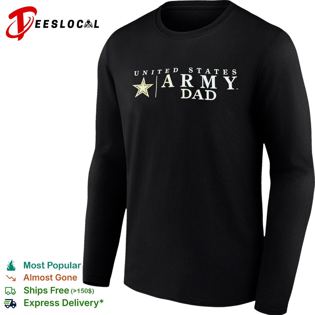United States Army dad star shirt