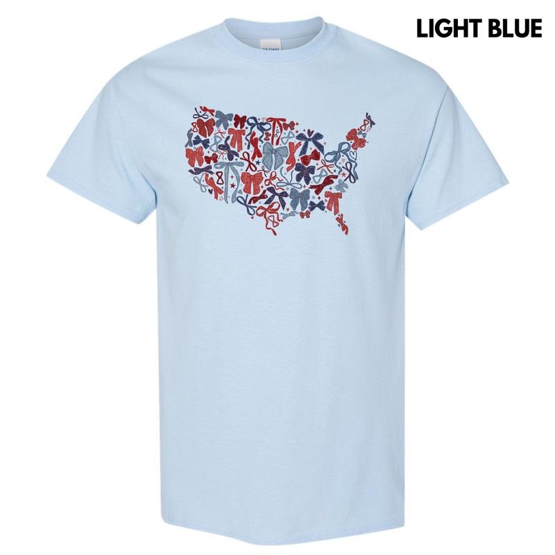 United States Of Bows Gildan Short Sleeve T-Shirt 'NLB' Hoodie, Sweatshirt | RetroVerseTees.com