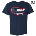 United States Red Puff Comfort Colors T-Shirt Hoodie, Sweatshirt | RetroVerseTees.com