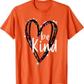 Unity Day Orange Tee Heart Be Kind Anti Bullying Teacher T-Shirt Hoodie, Sweatshirt | RetroVerseTees.com