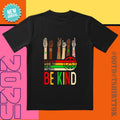 Unity Multi-Ethnic Arms Tee |   Orange-Pink Gradient |   'Be Kind' Social Empowerment Wear |   Prosocial Event Essentials...
