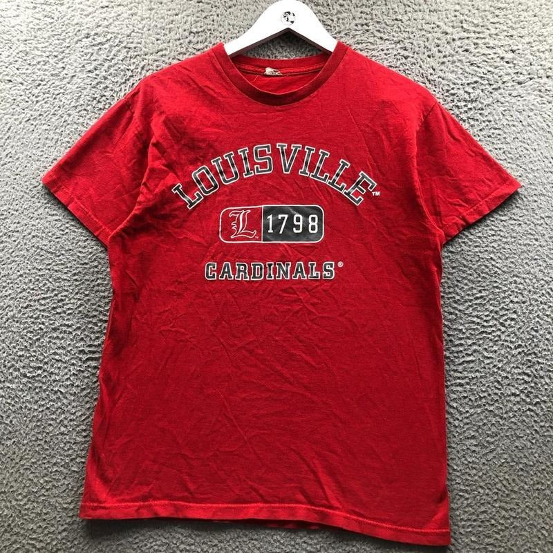 University of Louisville Cardinals Red Unisex T-shirt Sweatshirt Hoodie 39 | RetroVerseTees.com