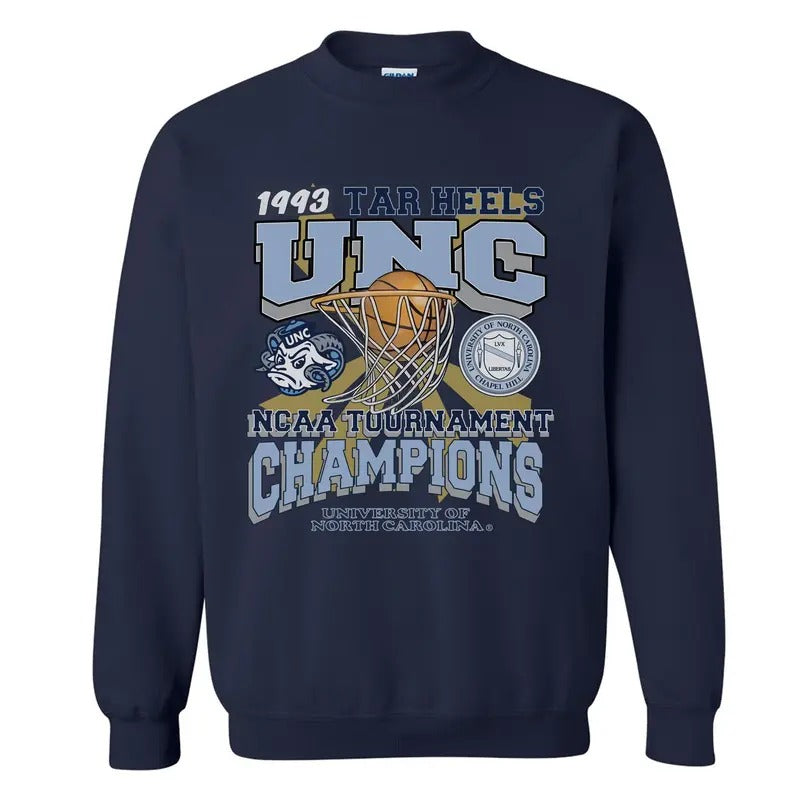 University of North Carolina Tournament Champs NCA_727 , Multiple Colorways - Full Size Range T-Shirts, Hoodie, Sweatshirt