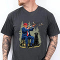 [Up To 5XL] Hunting Trump Shirt - Trump 2024 Shirt - Trump Funny Hunting Shirt - Hunting Men Christmas Gift