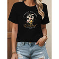 Urban - style Graceful Tee: Stand Out with WB shield Sophisticated Design that Blends Spiritual Significance Gunpla brand...