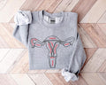 Uterus Anatomy Sweatshirt, Endometriosis Hoodie, Feminist Sweatshirt, Gynecologist Gift Sweater, Gynecology Student...
