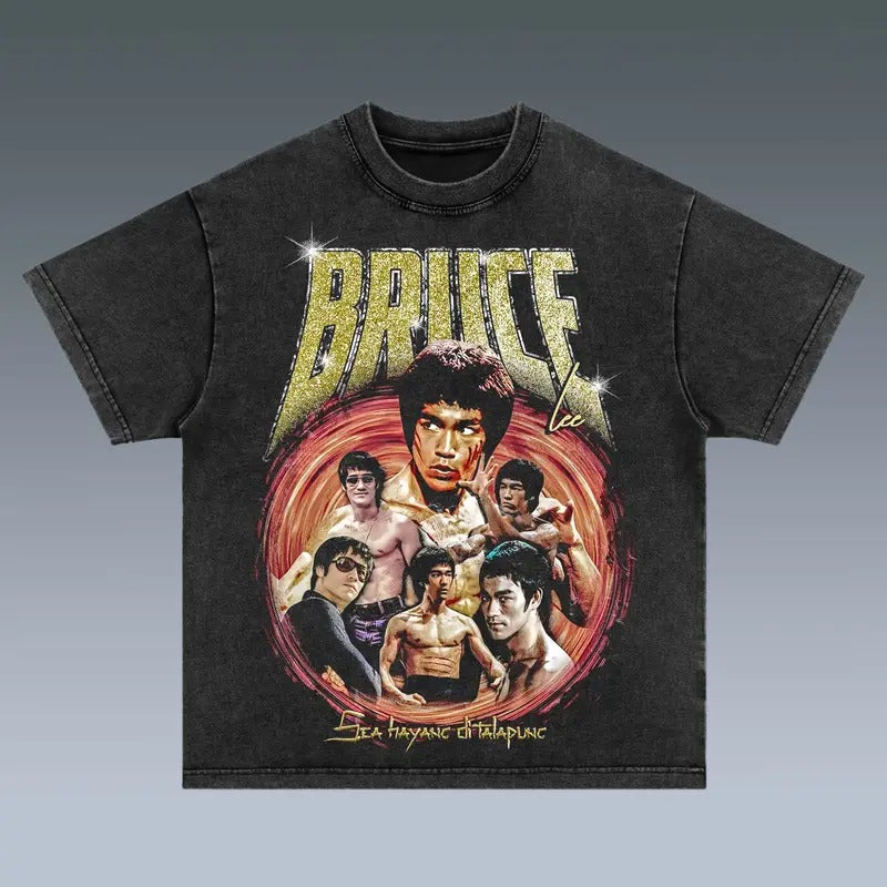 VINTAGE TEE |  BRuCE LEe Trending Movie T shirt Vintage 90s T-shirt gift for Movie fans gift for him gift for her unisex...