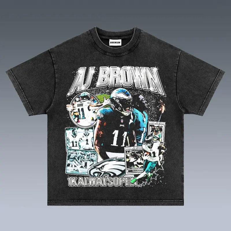 VINTAGE TEE | AJ BROWN - Soft and Comfortable Shirt - Unisex - Graphic T-Shirt Hoodie, Sweatshirt | RetroVerseTees.com
