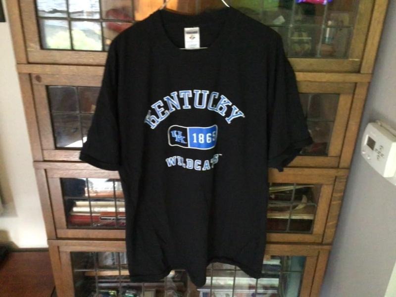 VTG Kentucky Wildcats Black Jerzees Spell Out 1865 Unisex T-shirt Sweatshirt Hoodie18 Hoodie | RetroVerseTees.com