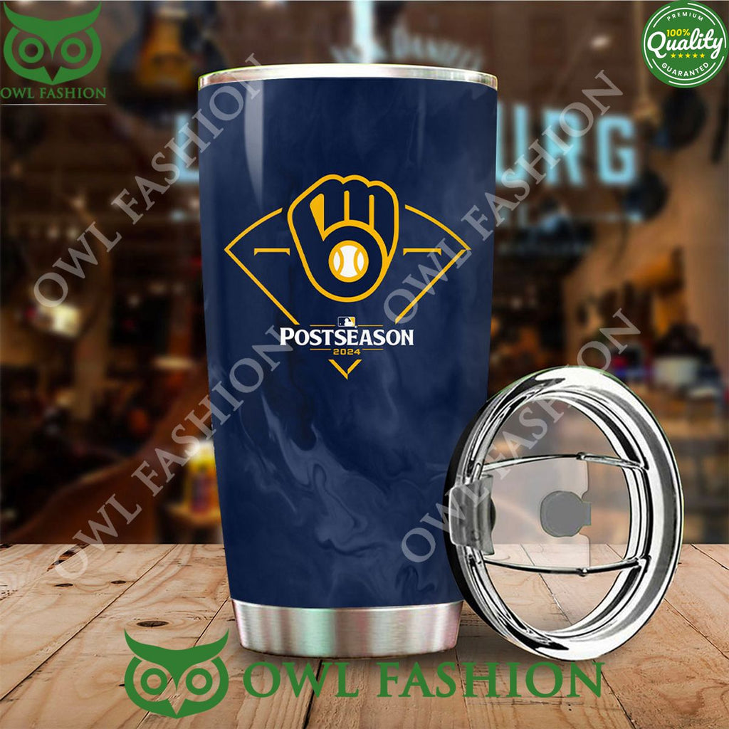 Milwaukee Brewers American Baseball Team 2024 Tumbler Cup