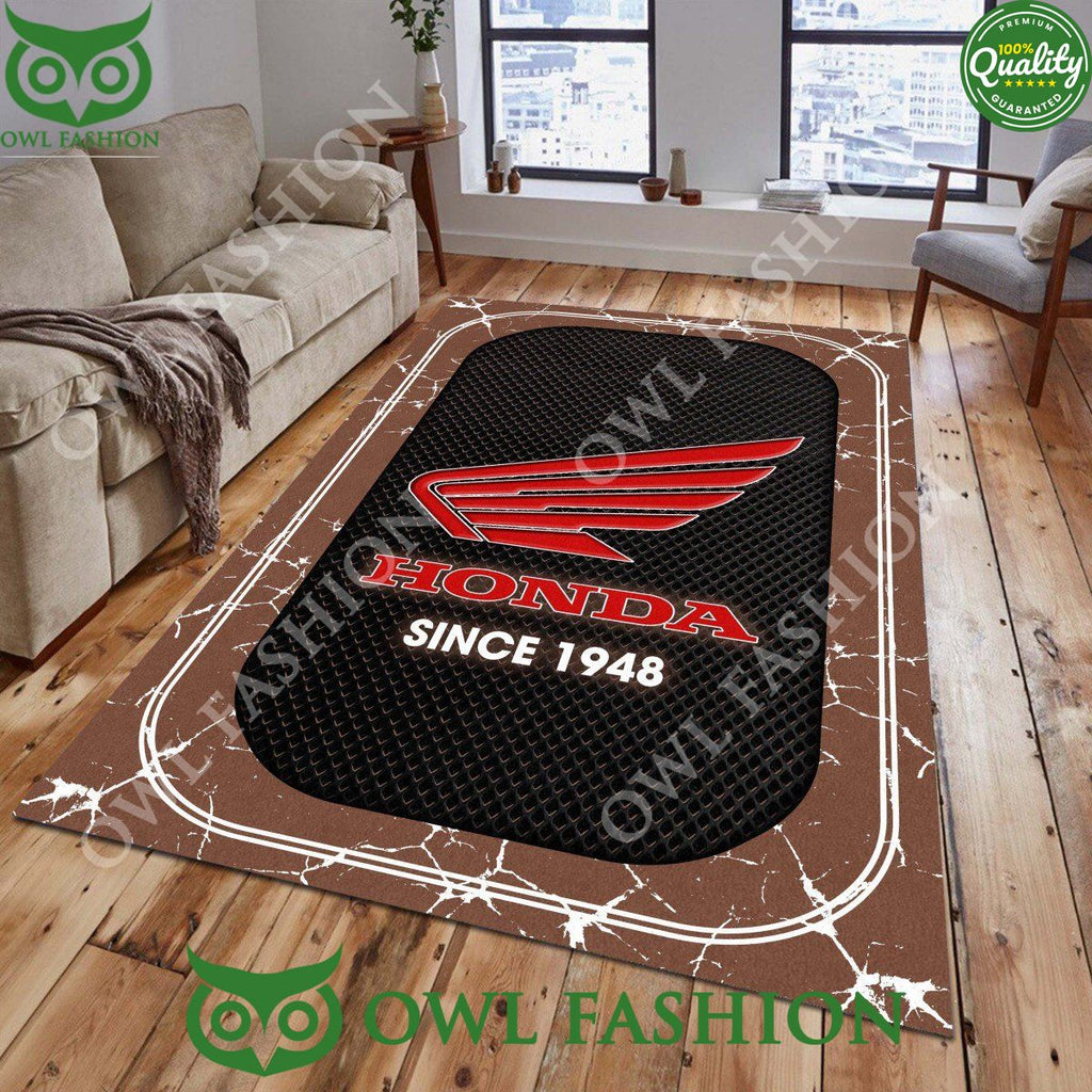 Honda Motorcycle Since 1948 Living Room Marble Carpet