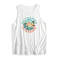 Vacation - Ready Vest: "Saltwater & Sunshine" Vest Boasting WB shield Cheerful Coastal Scene for Summer Vibes T-Shirts,...