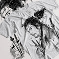 Vagabond T-Shirt S-4XL Musashi Miyamoto Matahachi Honiden Anime Manga Shirt Tshirt S-4XL Hoodie, Sweatshirt