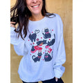 Valentine Cats Graphic Top T-Shirts, Hoodie, Sweatshirt | RetroVerseTees.com