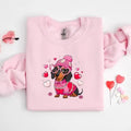 Valentine Dachshund Dog Shirt, Valentine's Day Dog Mom Shirt, Dachshund Valentines Day Sweatshirt Hoodie | RetroVerseTees.com