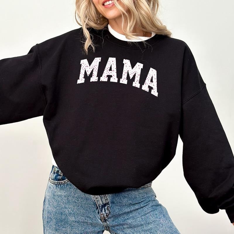 Valentine Mama coquette Sweatshirt, Valentine Sweatshirt, Mama Valentine Sweatshirt, valentine, Valentine coquette Shirt,...