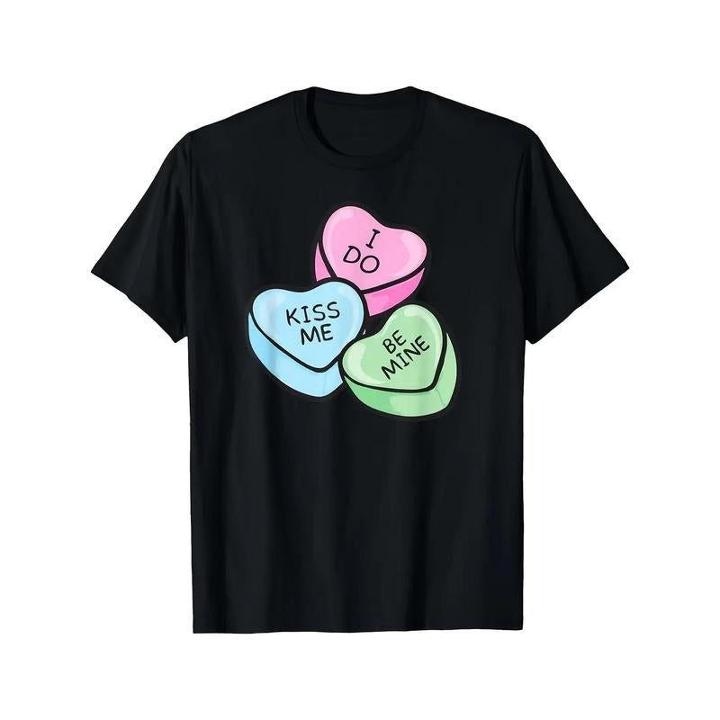 Valentine'S Day love print T-shirt made in usa Hoodie, Sweatshirt | RetroVerseTees.com