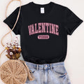 Valentine Vibes, Collegiate, College, University, Super Soft Tshirt, Valentine's Day Hoodie, Sweatshirt | RetroVerseTees.com