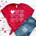 Valentine'WB shield Nine Hearts | Valentine T-shirt Hoodie, Sweatshirt | RetroVerseTees.com