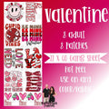 Valentine's Day #1 Gang Sheet, 22 x 60 T-Shirts, Hoodie, Sweatshirt | RetroVerseTees.com