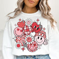 Valentine's Day Sweatshirt For Her Valentine's Day T-Shirts, Hoodie | RetroVerseTees.com