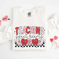 Valentines Day Teacher Sweatshirt, Teaching Sweethearts Teacher Shirts, Teacher Valentines Day Gift,Love Teacher...