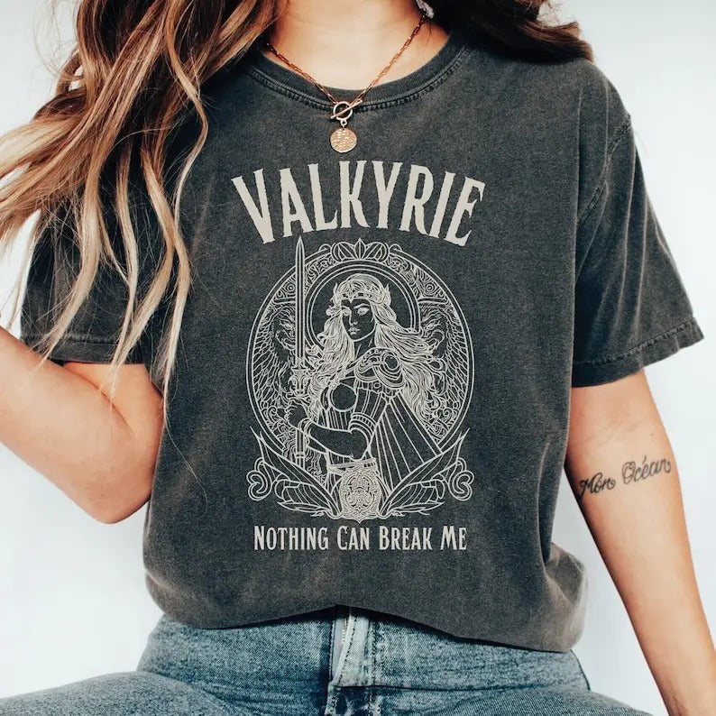 Valkyrie Shirt, Bookish Shirt Hoodie, Sweatshirt | RetroVerseTees.com