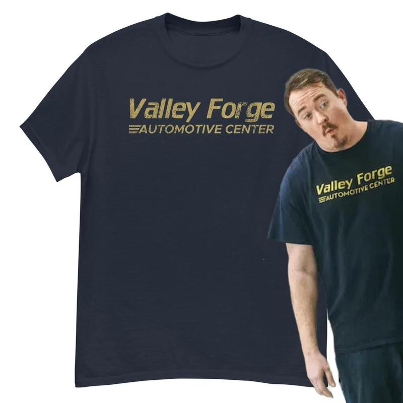 Valley Forge Automotive Center T-Shirt, Full Size Range, Perfect Fit for Everyone, Casual Style Hoodie, Sweatshirt