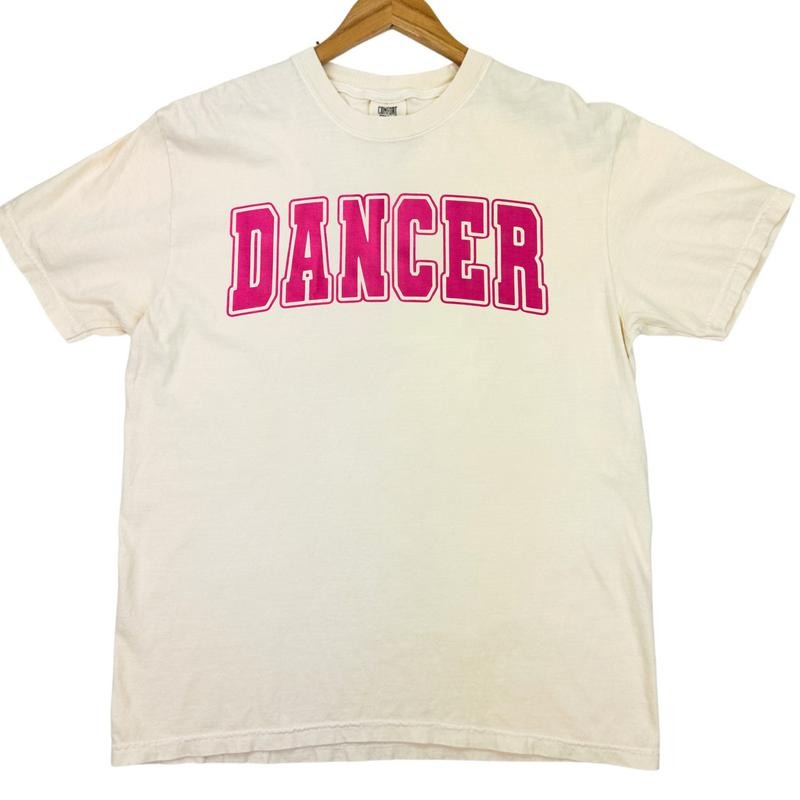 Varsity Letter Dancer Comfort Colors T-Shirt Hoodie, Sweatshirt | RetroVerseTees.com
