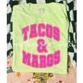 Varsity tacos and margs t shirt |  comfort wash shirt | cinco de mayo t shirt Hoodie, Sweatshirt | RetroVerseTees.com