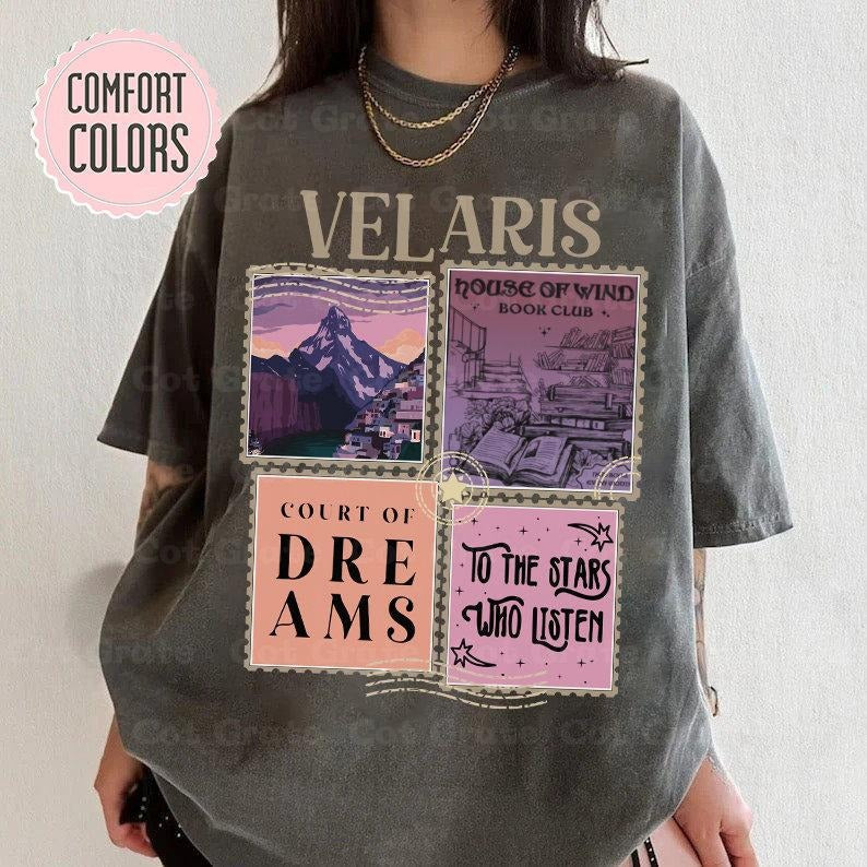 Velaris ACOTAR Shirt - City of Starlight Tee - Night Court Tribute  Best Price Hoodie, Sweatshirt | RetroVerseTees.com