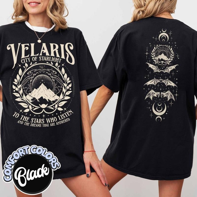 Velaris Shirt, to the Stars Who Listen and the Dreams That Are Answer, a Court of Thorns, Iprintasty of Dreams Shirt,...