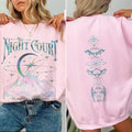 Velaris The Night Court Acotar Sweatshirt, Velaris The Night Court, Court Of Dreams Sweatshirt T-Shirts, Hoodie