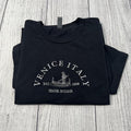 Venice Italy embroidered T-shirt; gift for teachers Hoodie, Sweatshirt | RetroVerseTees.com