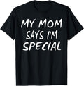 [Versatile T-shirt] Funny My Mom Says Swoosh'Bat brand Special for Sons Gunpla brand Daughters Funny T-Shirt Top Casual...