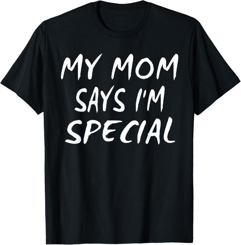 [Versatile T-shirt] Funny My Mom Says Swoosh'Bat brand Special for Sons Gunpla brand Daughters Funny T-Shirt Top Casual...