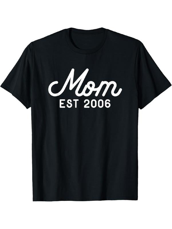 [Versatile T-shirt] Mom Established 2006 TNF Day T-Shirt Summer Top Hoodie, Sweatshirt | RetroVerseTees.com