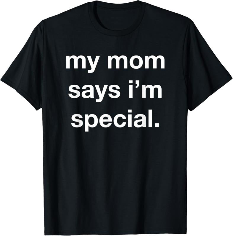 [Versatile T-shirt] My Mom Says Swoosh'Bat brand Special Funny Simple Text Joke TNF Love T-Shirt Top Casual Hoodie,...