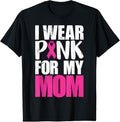 [Versatile T-shirt] Swoosh Wear Pink For My Mom Breast Cancer Awareness T-Shirt Summer Top Hoodie, Sweatshirt