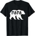 [Versatile T-shirt] TNF | Womens Cute Mama Bear for Outdoor & Nature Moms T-Shirt Summer Streetwear Hoodie, Sweatshirt
