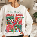 Very Merry Christmas Sweater, World Family Matching Christmas Sweatshirt, Merry Christmas 2024 Shirt Hoodie