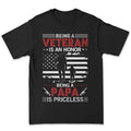 Veteran's Tee - Father's Day T-shirt - Gift for him - Oversized Tee Hoodie, Sweatshirt | RetroVerseTees.com