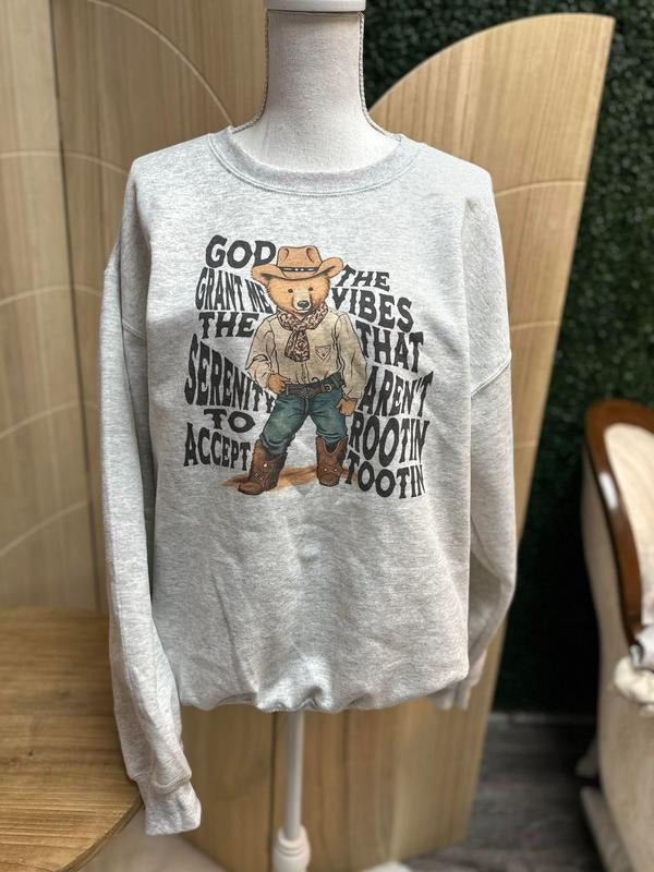 Vibes That Aren't Rootin Tootin Sweatshirt or Tee Hoodie | RetroVerseTees.com