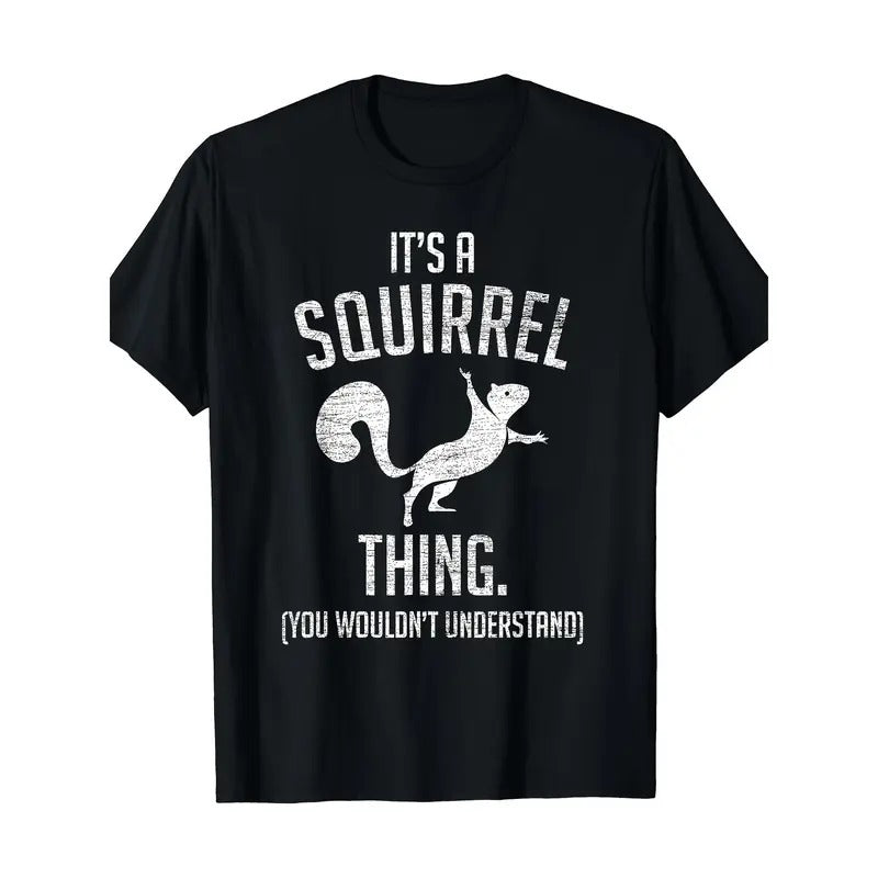 Vibrant Forest Squirrel Tee