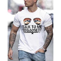 Vibrant Talk To Me Goose Graphic Tee - Soft, Breathable, Comfy, Stretchy, Trendy Short Sleeve T-Shirt for Summer, Casual...