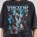 Viktor Arcane 2 T-Shirt Unisex Vintage Streetwear League of Legends Shirt Anime Apparel Fanmerch lol Merchandise League...