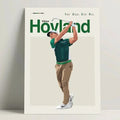 Viktor Hovland Poster, Golf Poster, Modern Golf Print, Minimalist Golf Wall Art for Office, Golf Bedroom Decor, Golf Gift...