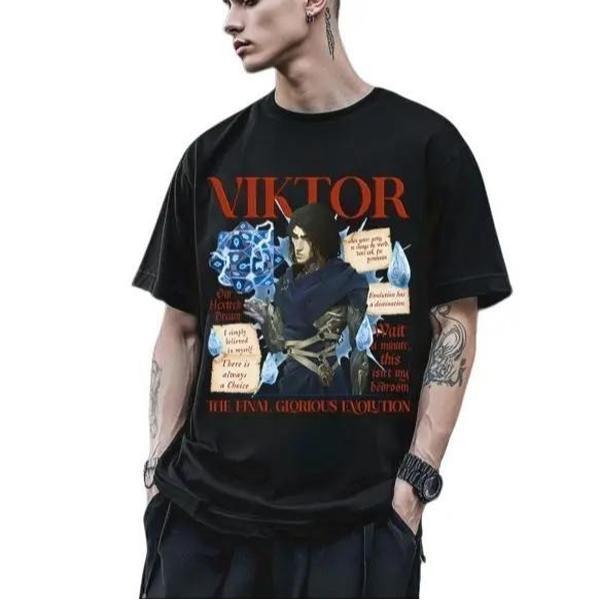 Viktor League of Legends Arcane Shirt, Arcane Season 2 Shirt Hoodie, Sweatshirt | RetroVerseTees.com