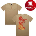 Vildhjarta Dancer Tee Sand 2025 Two Sided Shirt